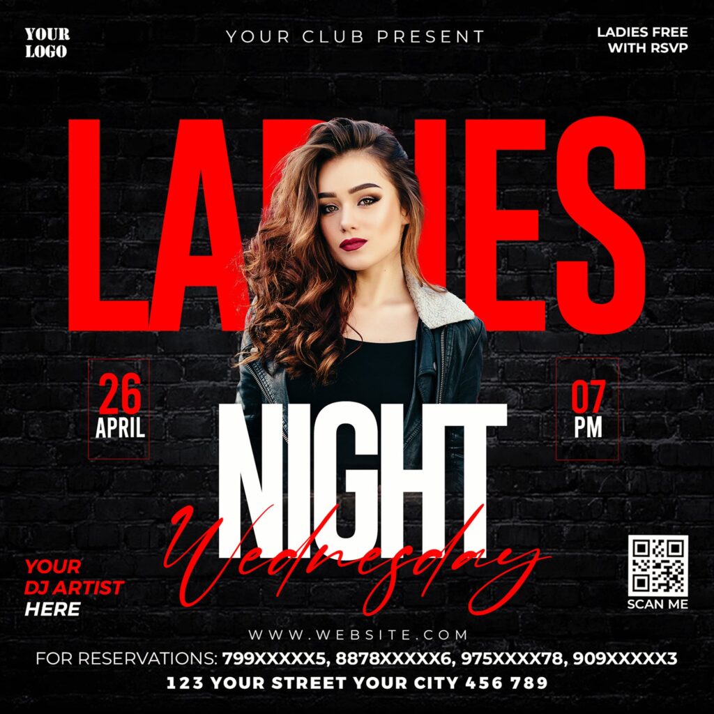 Ladies Night Social Media Post min