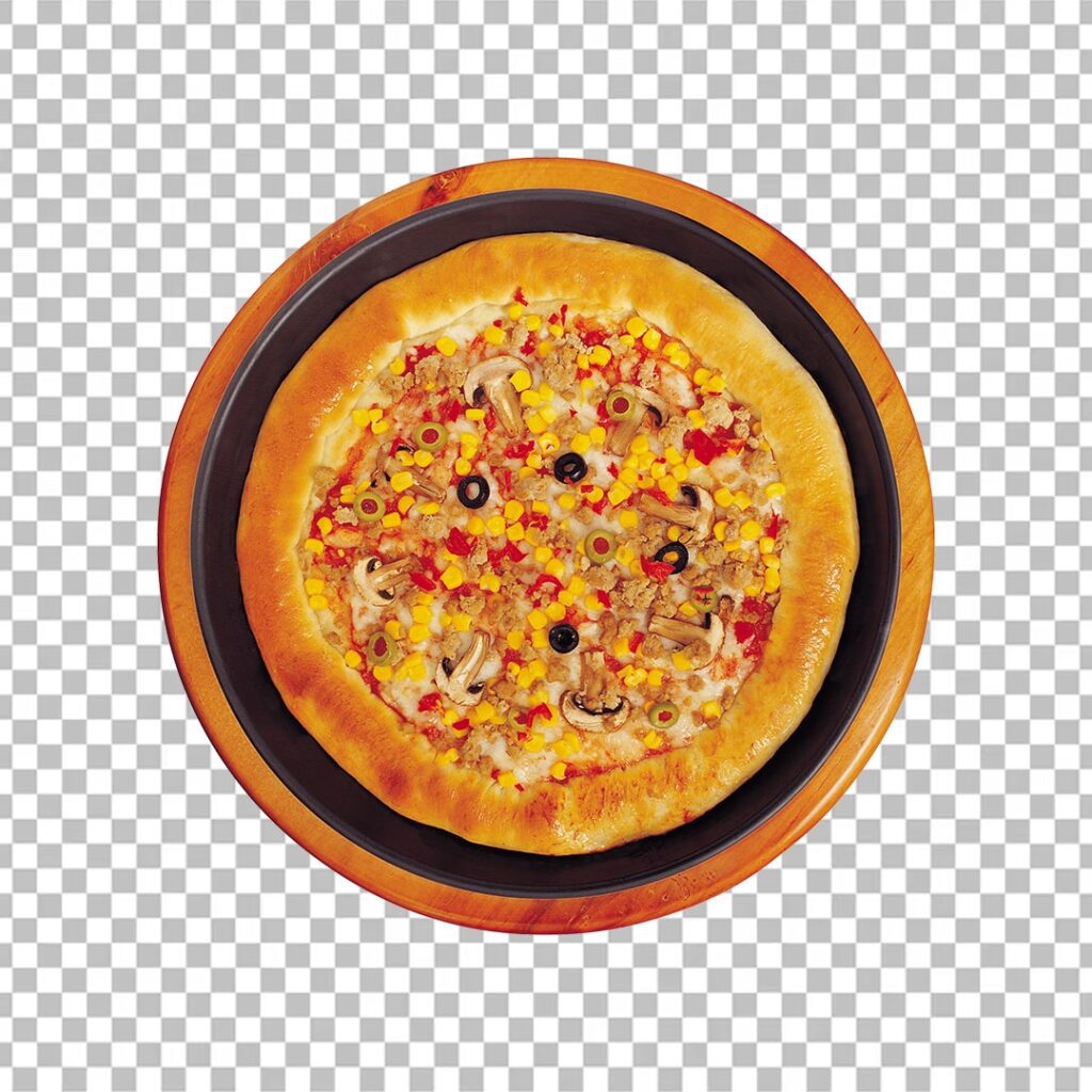 front view pizza PNG image